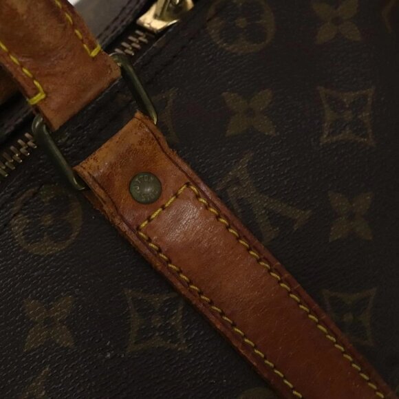 LOUIS VUITTON Monogram Keepall Bandouliere 45 Boston Bag - Picture 10 of 16